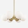 Lulu And Georgia Annetta Chandelier Curved + Rounded