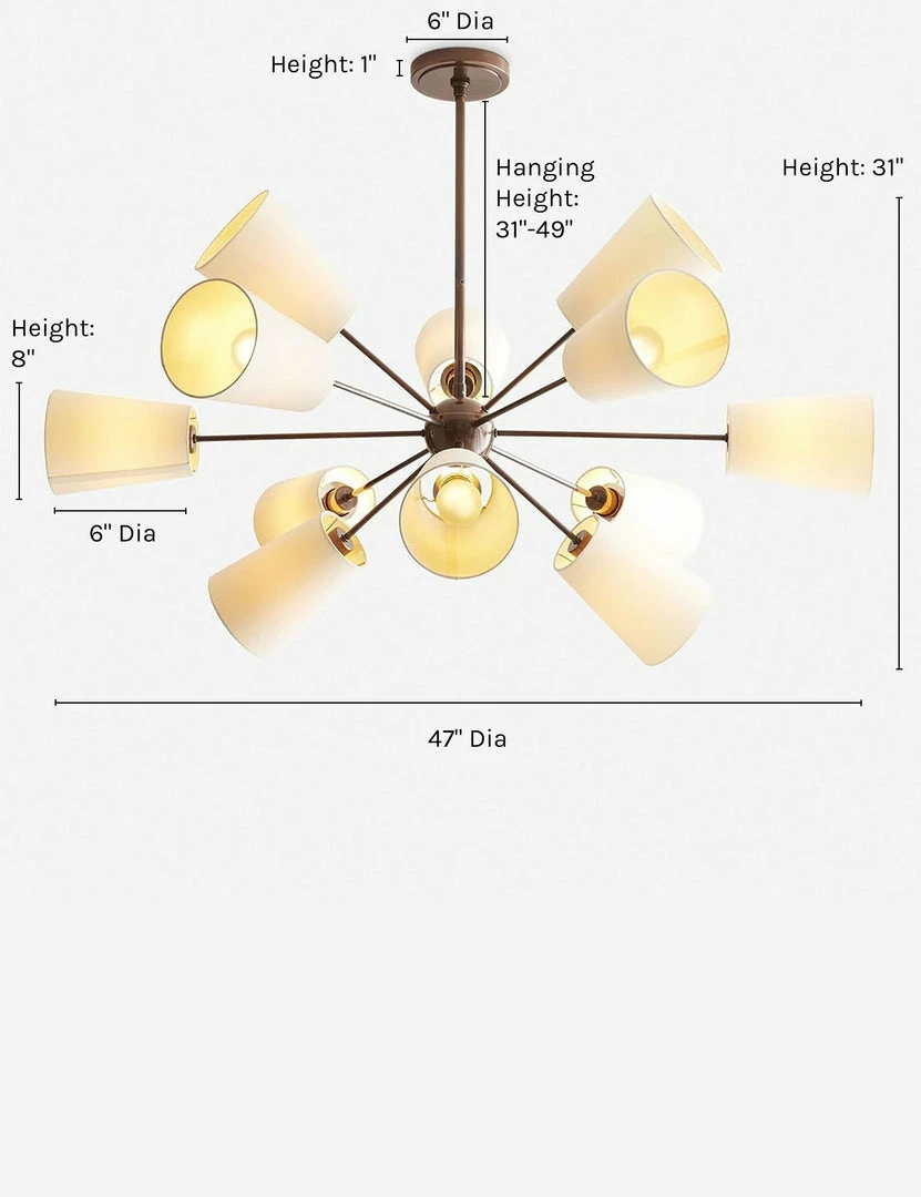 Lulu And Georgia Arteriors Amsterdam Chandelier