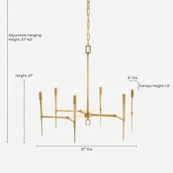 Lulu And Georgia Arteriors Auburn Chandelier