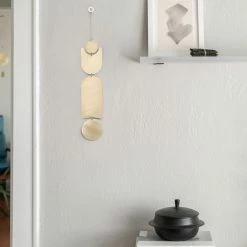 Lulu And Georgia Circle & Line Reflect Wall Hanging