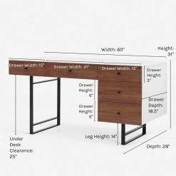 Lulu And Georgia Furniture Avrile Desk