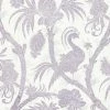 Lulu And Georgia Muted Pastels Scalamandre Balinese Peacock Wallpaper