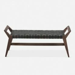 Lulu And Georgia Glendora Leather Bench Furniture