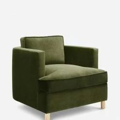 Lulu And Georgia Belmont Accent Chair By Ginny Macdonald Earth Tones