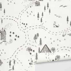 Lulu And Georgia Through The Woods Wallpaper By Rylee + Cru Walls