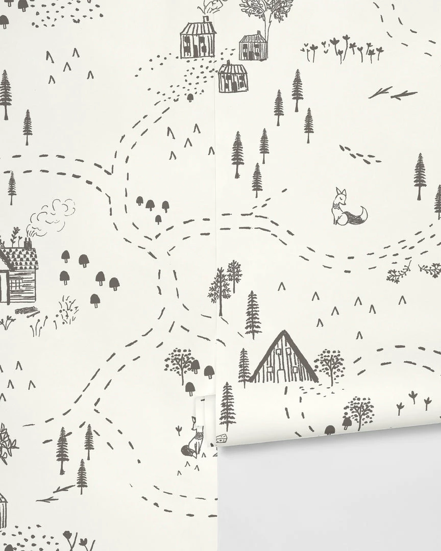 Lulu And Georgia Through The Woods Wallpaper By Rylee + Cru Walls