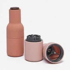 Lulu And Georgia Salt And Pepper Bottle Grinders (Set Of 2) Muted Pastels