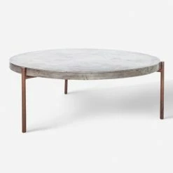 Lulu And Georgia Outdoor Collection Harrison Indoor / Outdoor Round Coffee Table