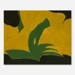 Lulu And Georgia'Untitled Abstract' Print By Brant Gordon Malene Barnett Kindred Collection