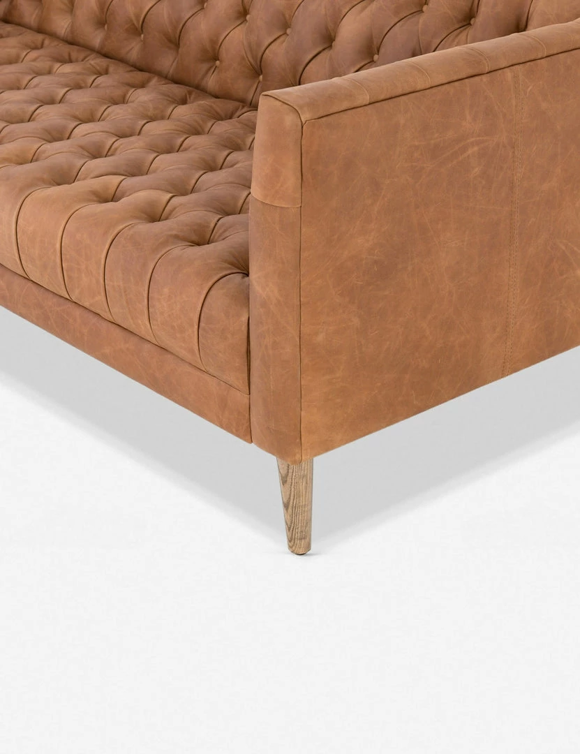 Lulu And Georgia Breanne Leather Sofa Furniture