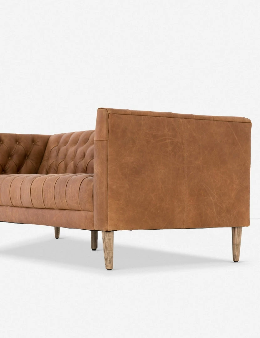 Lulu And Georgia Breanne Leather Sofa Furniture