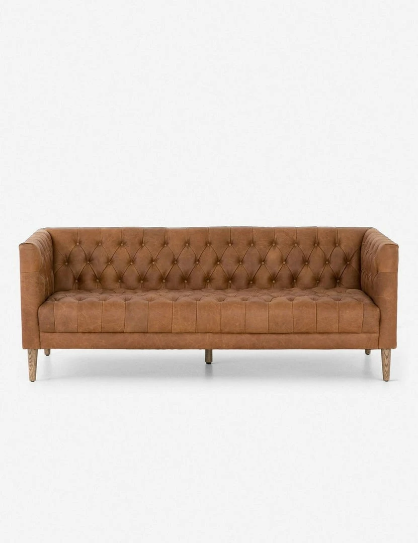 Lulu And Georgia Breanne Leather Sofa Furniture
