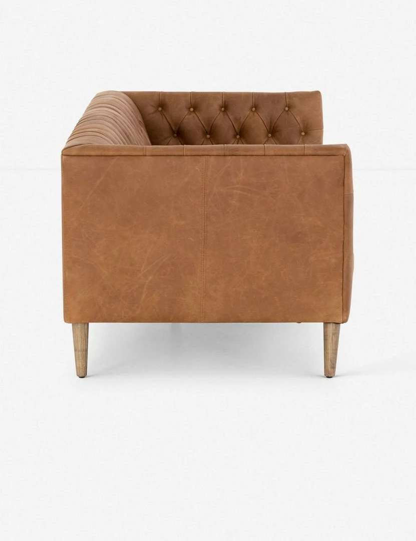 Lulu And Georgia Breanne Leather Sofa Furniture