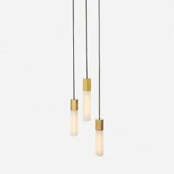 Lulu And Georgia Lighting Tala Basalt 3-Light Pendant Light