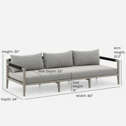 Lulu And Georgia Outdoor Collection Cadenza Indoor / Outdoor Sofa