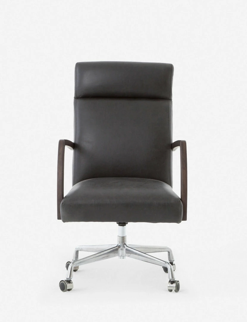 Lulu And Georgia Camden Leather Office Chair, Ebony Furniture
