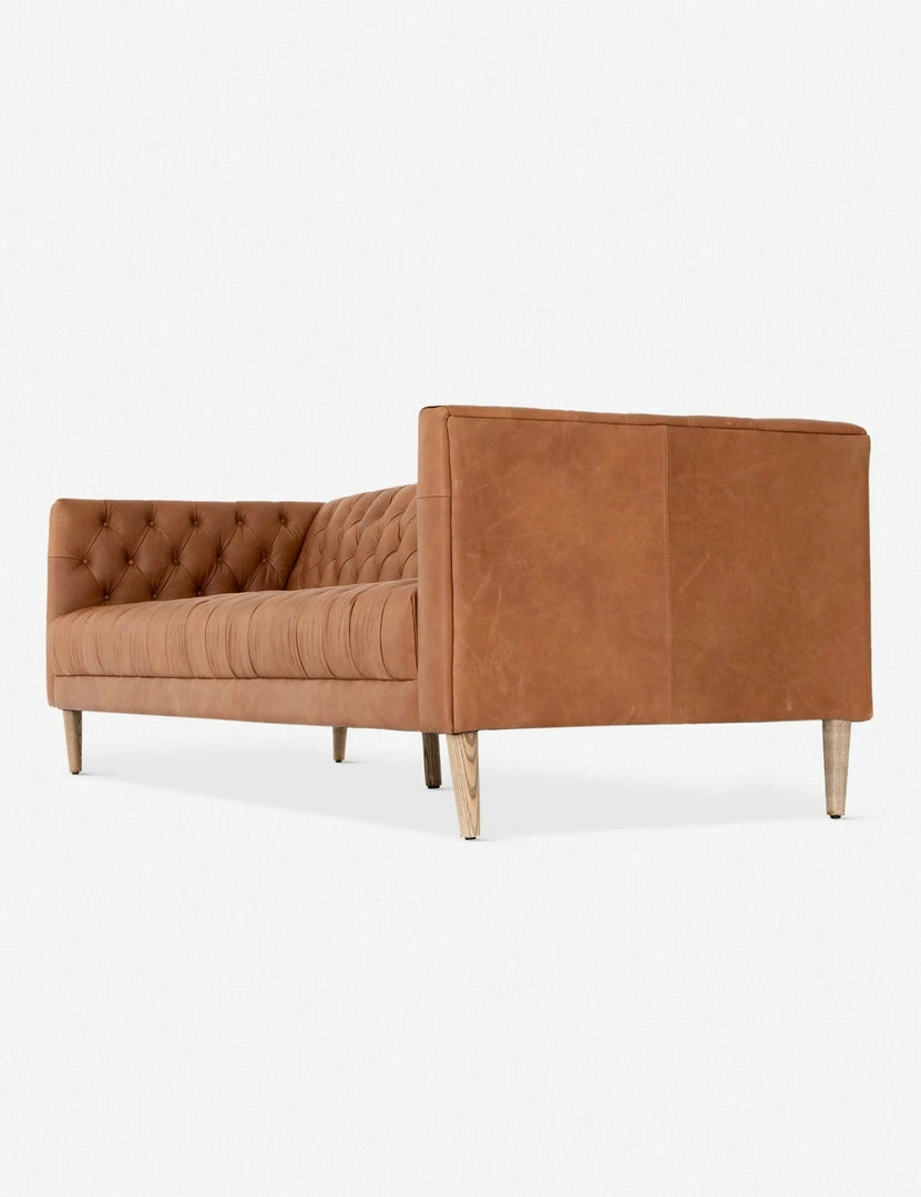Lulu And Georgia Breanne Leather Sofa Furniture