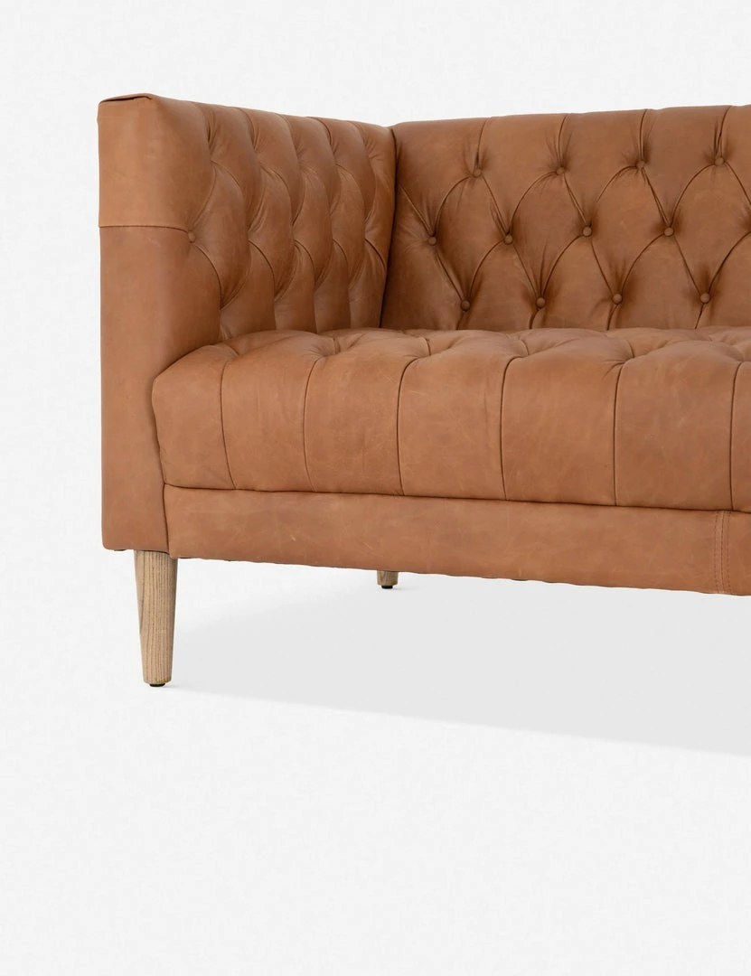 Lulu And Georgia Breanne Leather Sofa Furniture