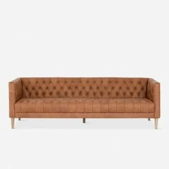 Lulu And Georgia Breanne Leather Sofa Furniture