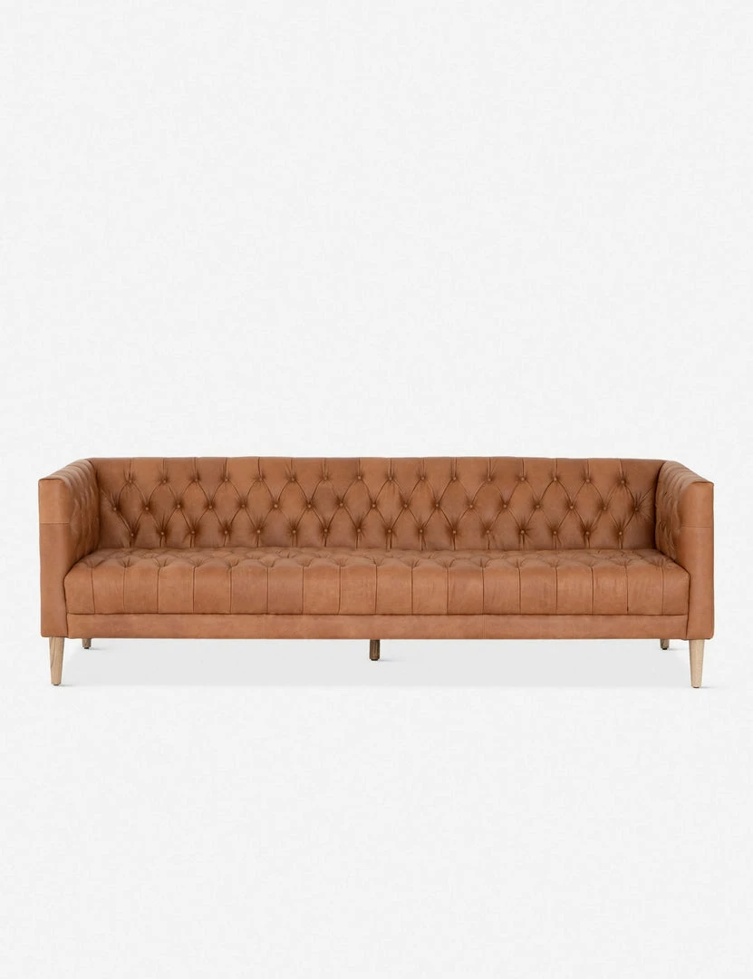 Lulu And Georgia Breanne Leather Sofa Furniture