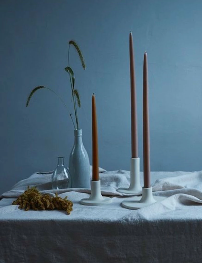 Lulu And Georgia Ceramic Taper Candle Holder