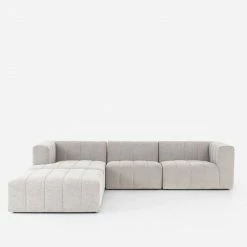 Lulu And Georgia Sculptural Hillary Sectional Sofa