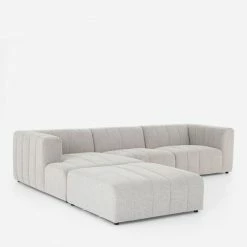 Lulu And Georgia Sculptural Hillary Sectional Sofa