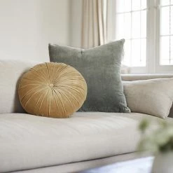 Lulu And Georgia Charlotte Velvet Pillow Nina Freudenberger Collection