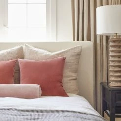 Lulu And Georgia Nina Freudenberger Collection Sabine Velvet Bolster Pillow