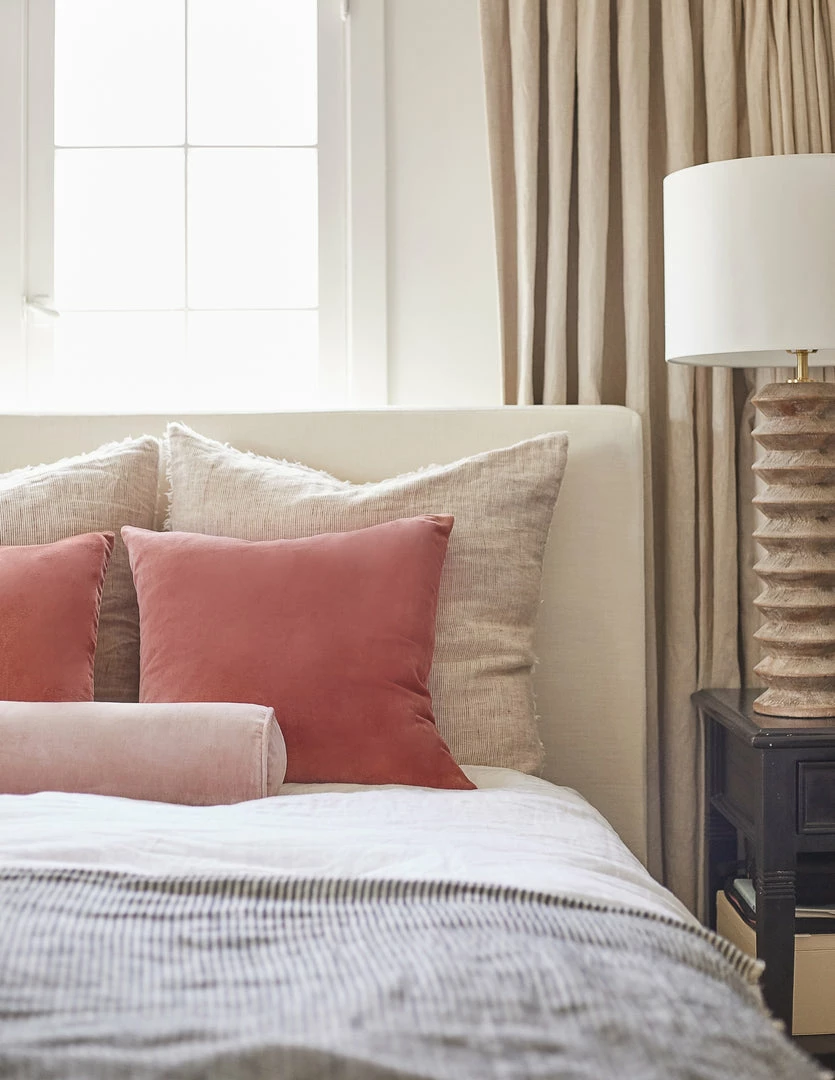 Lulu And Georgia Nina Freudenberger Collection Sabine Velvet Bolster Pillow