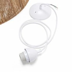 Lulu And Georgia Chavette Chandelier, Natural