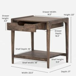 Lulu And Georgia Chaya Nightstand Furniture