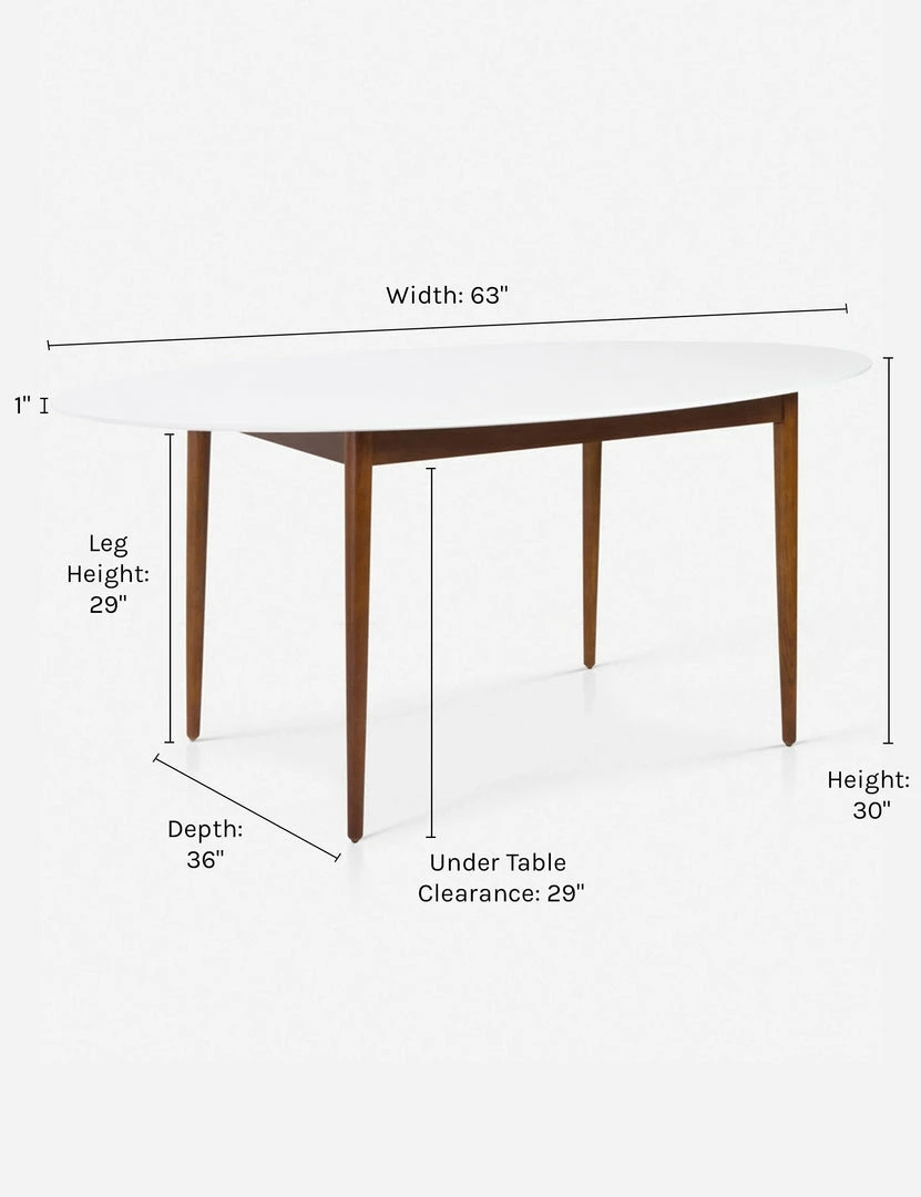Lulu And Georgia Cici Oval Dining Table Furniture
