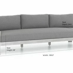 Lulu And Georgia Clarise Indoor / Outdoor Sofa Outdoor Collection