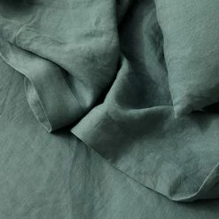 Lulu And Georgia Muted Pastels Cultiver Linen Bedding, Flat Sheet