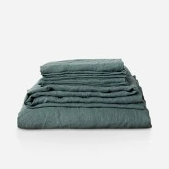 Lulu And Georgia Linen Bedding, Sheet Set By Cultiver