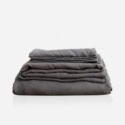 Lulu And Georgia Linen Bedding, Sheet Set By Cultiver