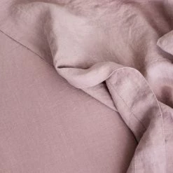 Lulu And Georgia Muted Pastels Cultiver Linen Bedding, Flat Sheet