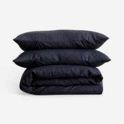 Lulu And Georgia Élan Byrd Collection Linen Bedding, Duvet Set By Cultiver