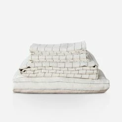 Lulu And Georgia Linen Bedding, Sheet Set By Cultiver