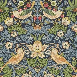 Lulu And Georgia Morris & Co. Strawberry Thief Wallpaper