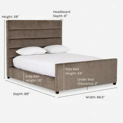 Lulu And Georgia Delicia Platform Bed