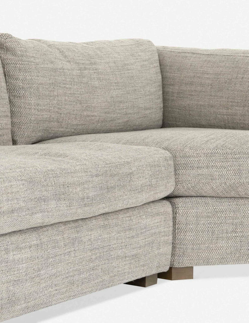 Lulu And Georgia Furniture Derbie Extended Corner Sectional Sofa