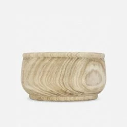 Lulu And Georgia Charlynn Wood Planter Outdoor Collection