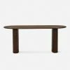 Lulu And Georgia Mattea Oval Dining Table Curved + Rounded
