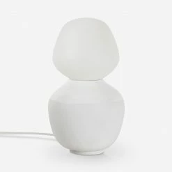 Lulu And Georgia Curved + Rounded Tala Reflection Enno Table Lamp