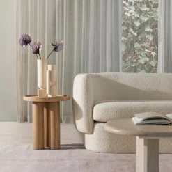 Lulu And Georgia Delta Side Table Curved + Rounded