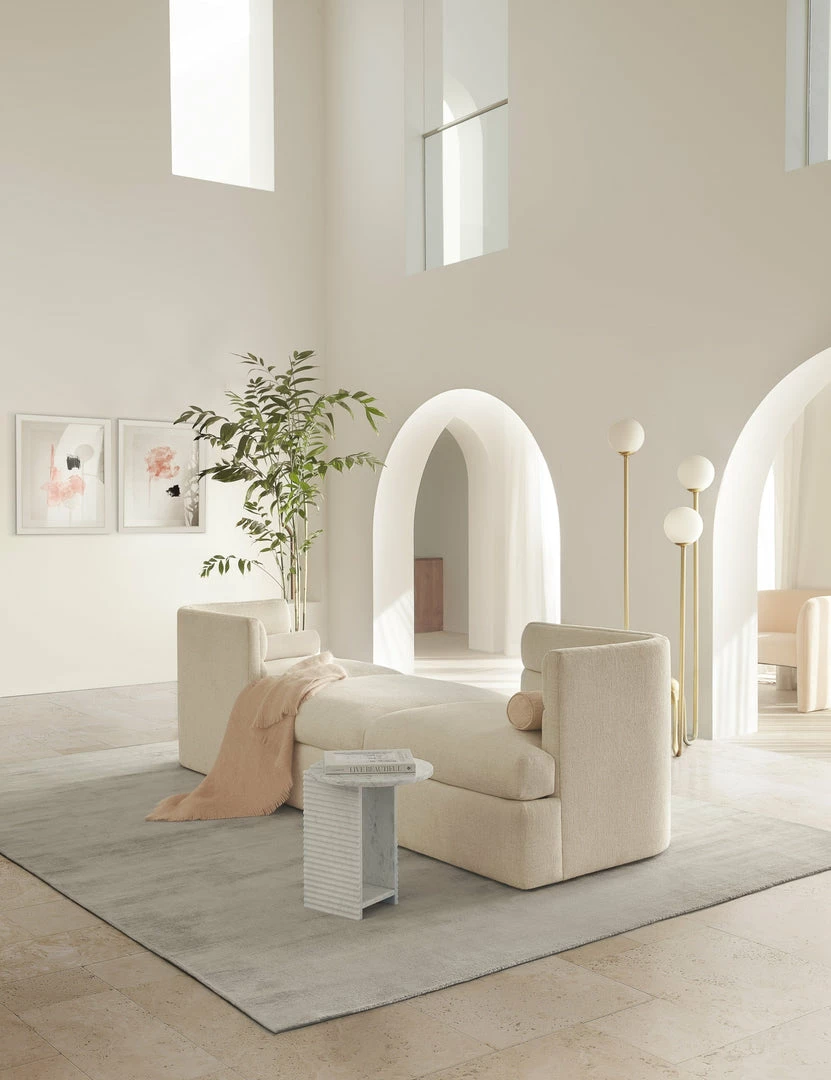 Lulu And Georgia Walls 'Pale Bloom A' Print (Set Of 2)