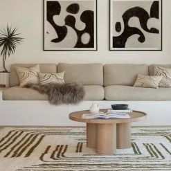 Lulu And Georgia Élan Byrd Collection'Shapes 1' Print By Francis Poirot