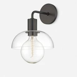 Lulu And Georgia Edrina Sconce Curved + Rounded